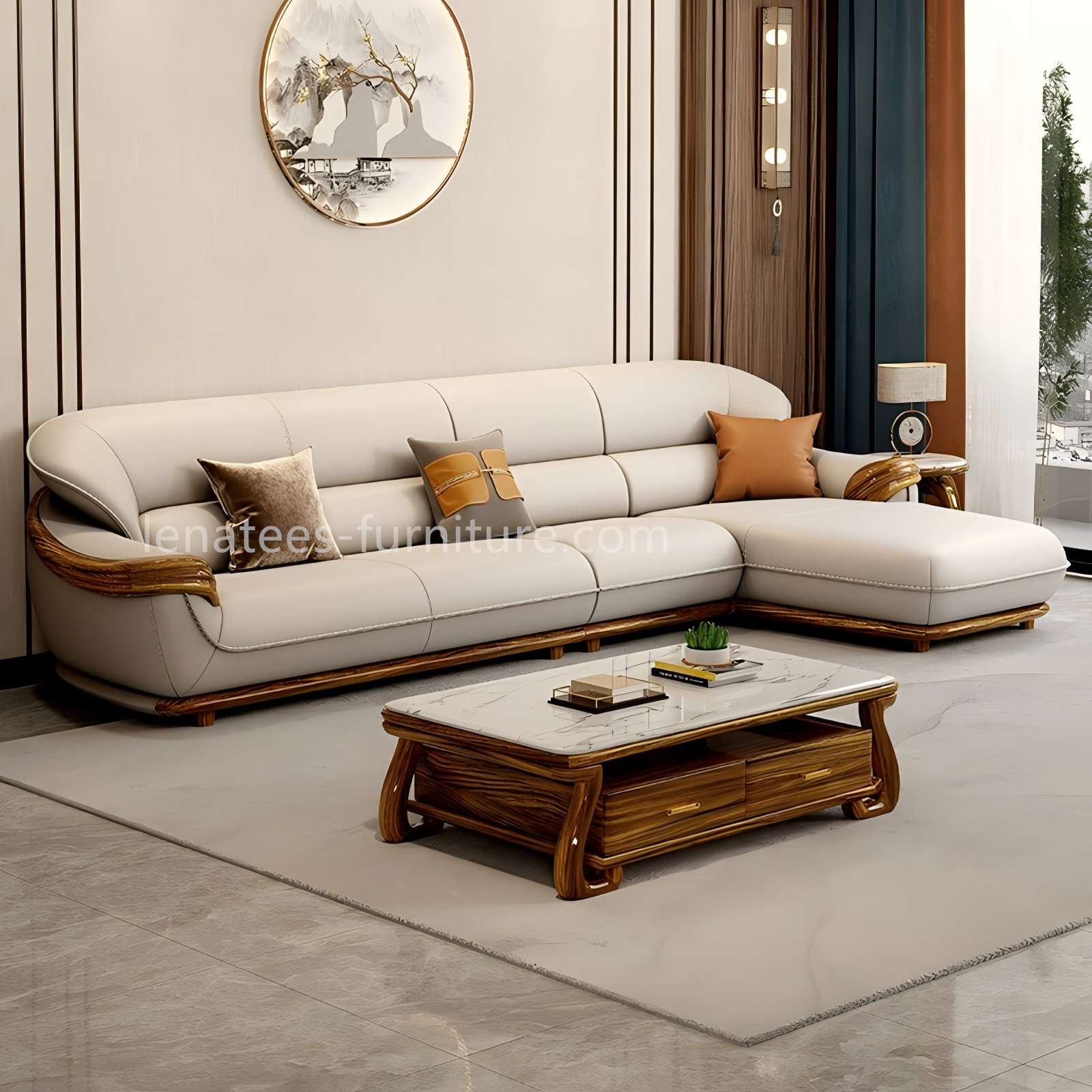 Zingana bőr kanapé SF-355